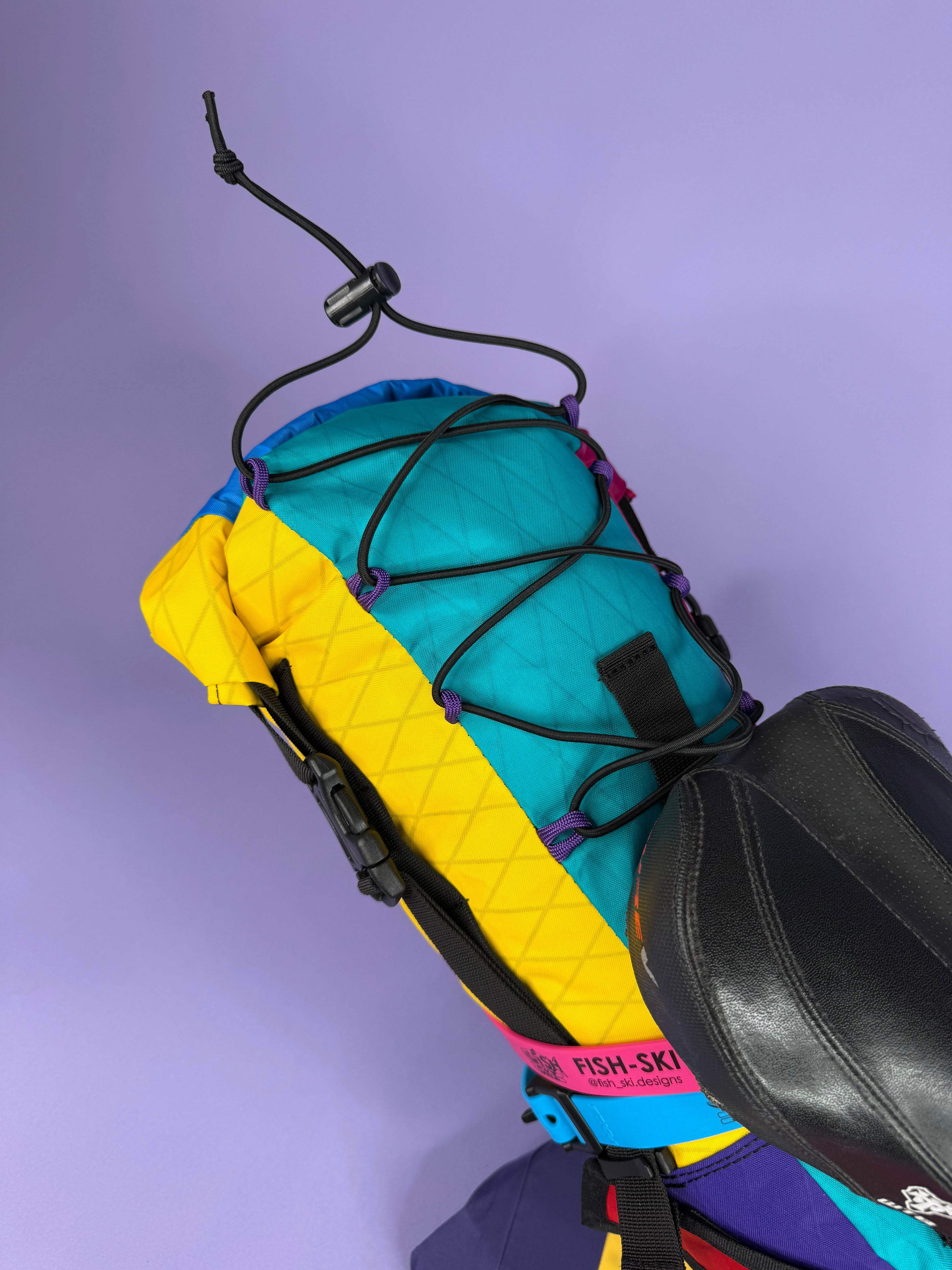 Yellow/Blue Saddlebag