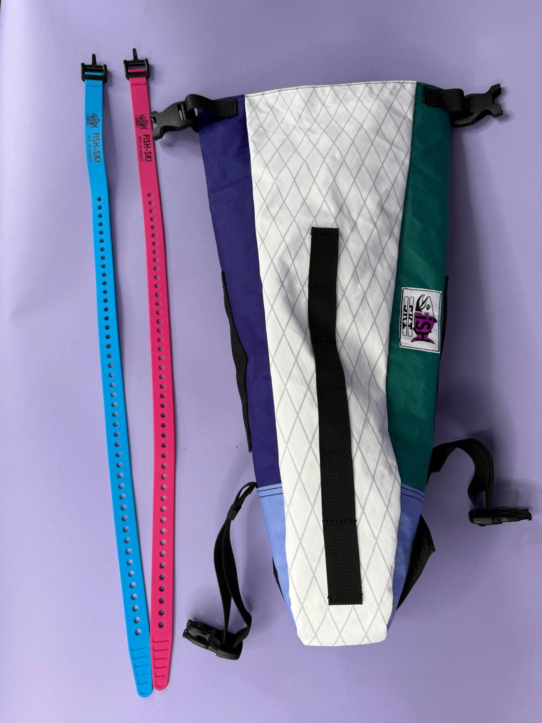 Green/White Saddlebag