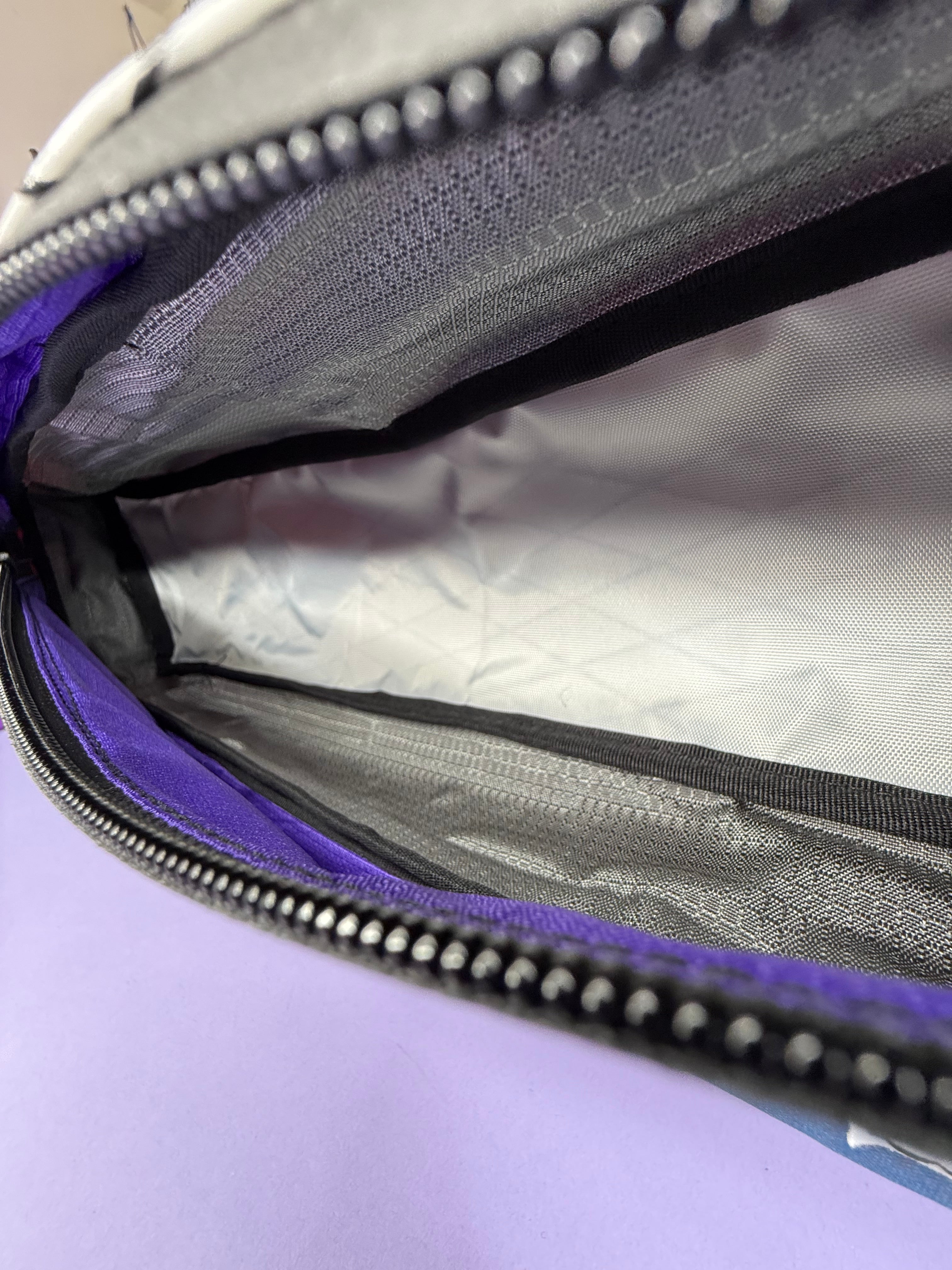 White X/Blue Half Frame Bag