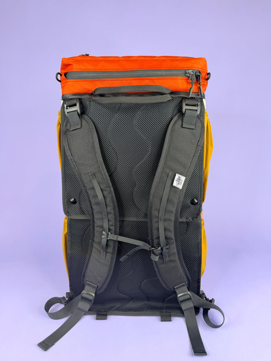 Marigold/Tan Backpack Pannier