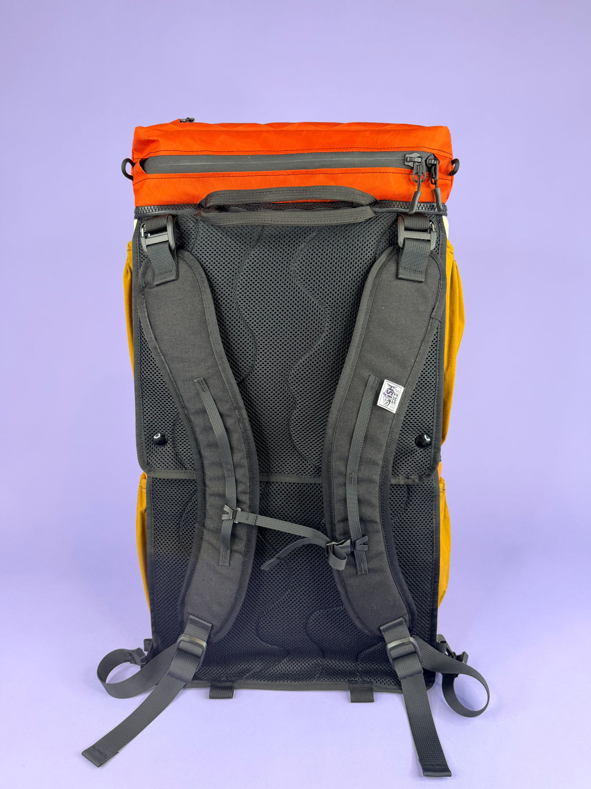 Marigold/Tan Backpack Pannier