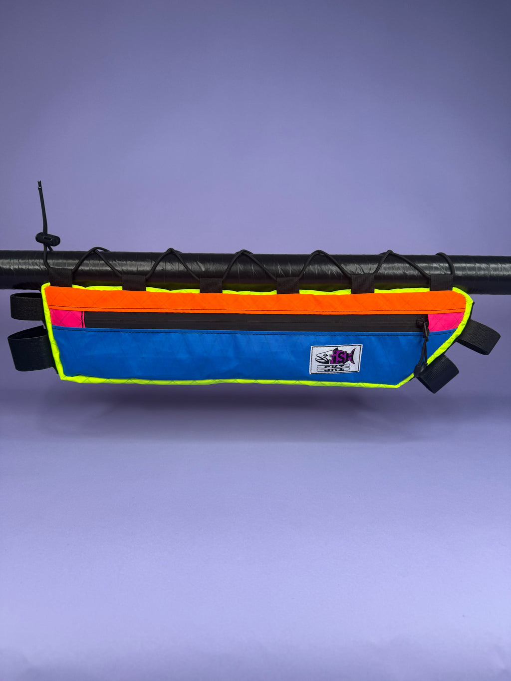 Orange/Blue Half Frame Bag