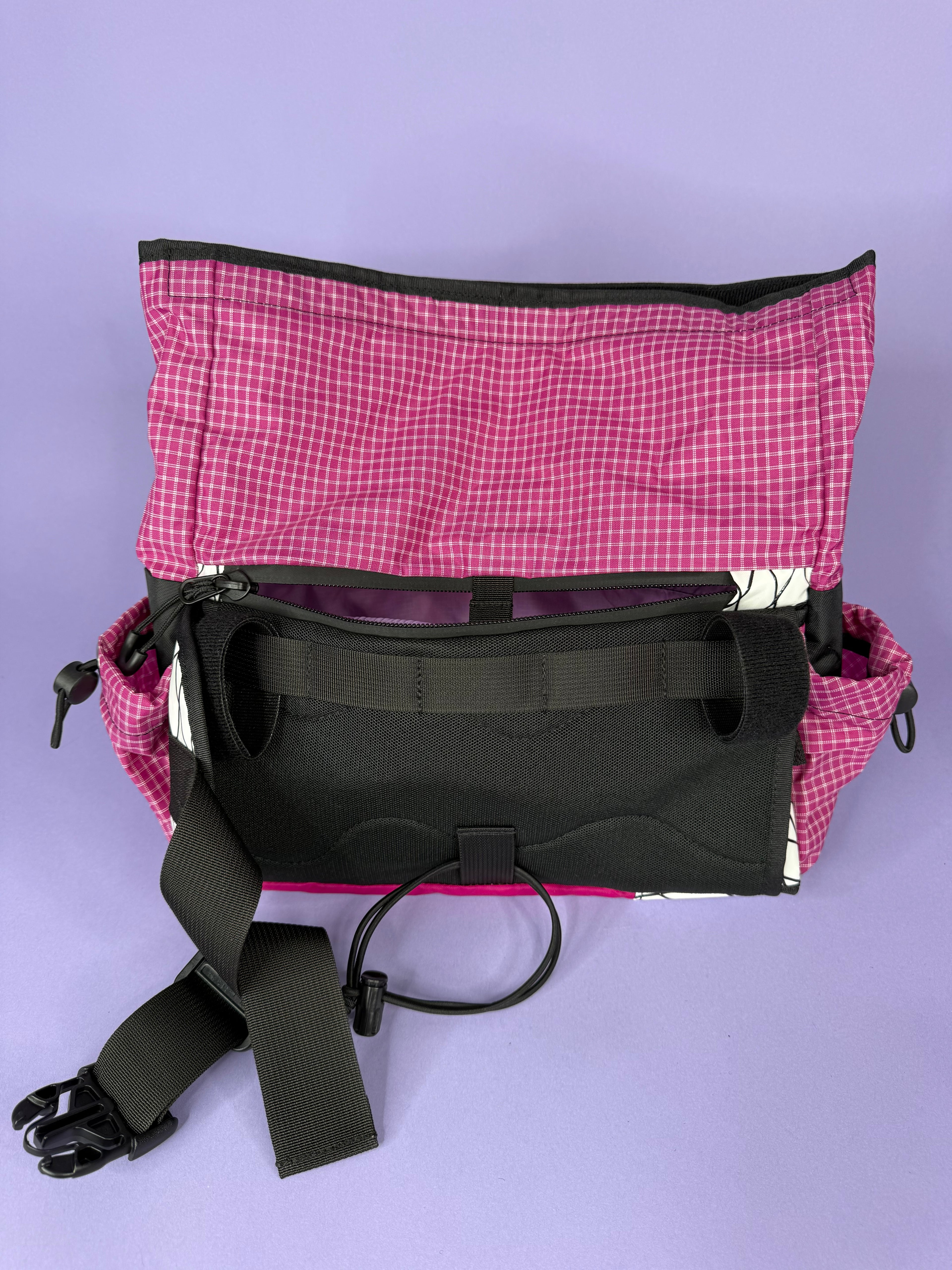 PATCHWORK FANNY PACK / HANDLEBAR BAGS (all colors)