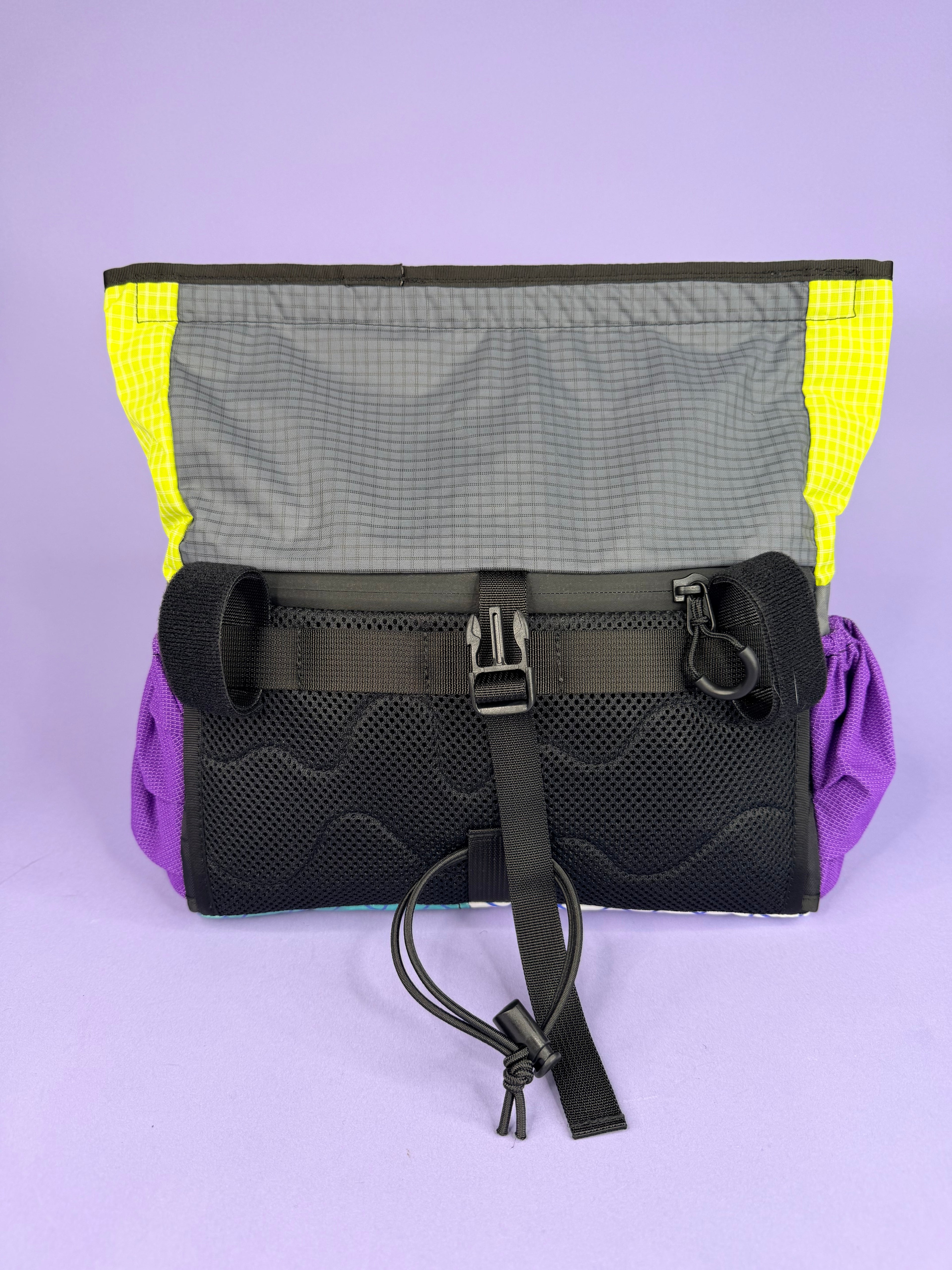 PATCHWORK FANNY PACK / HANDLEBAR BAGS (all colors)