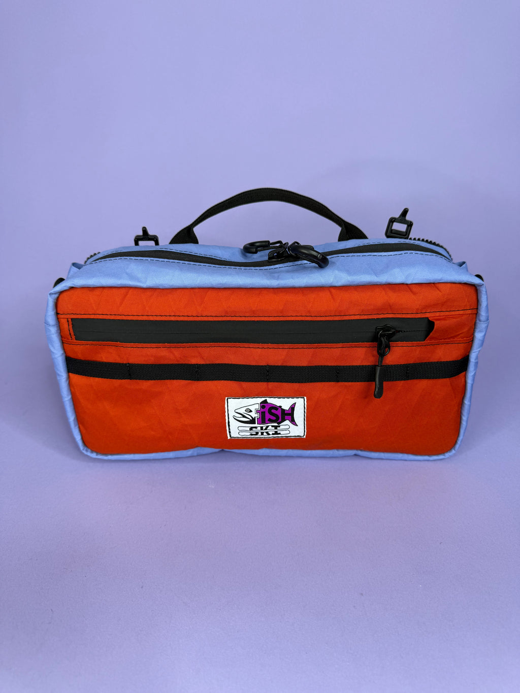 Coral/Goldenrod Backpack Pannier