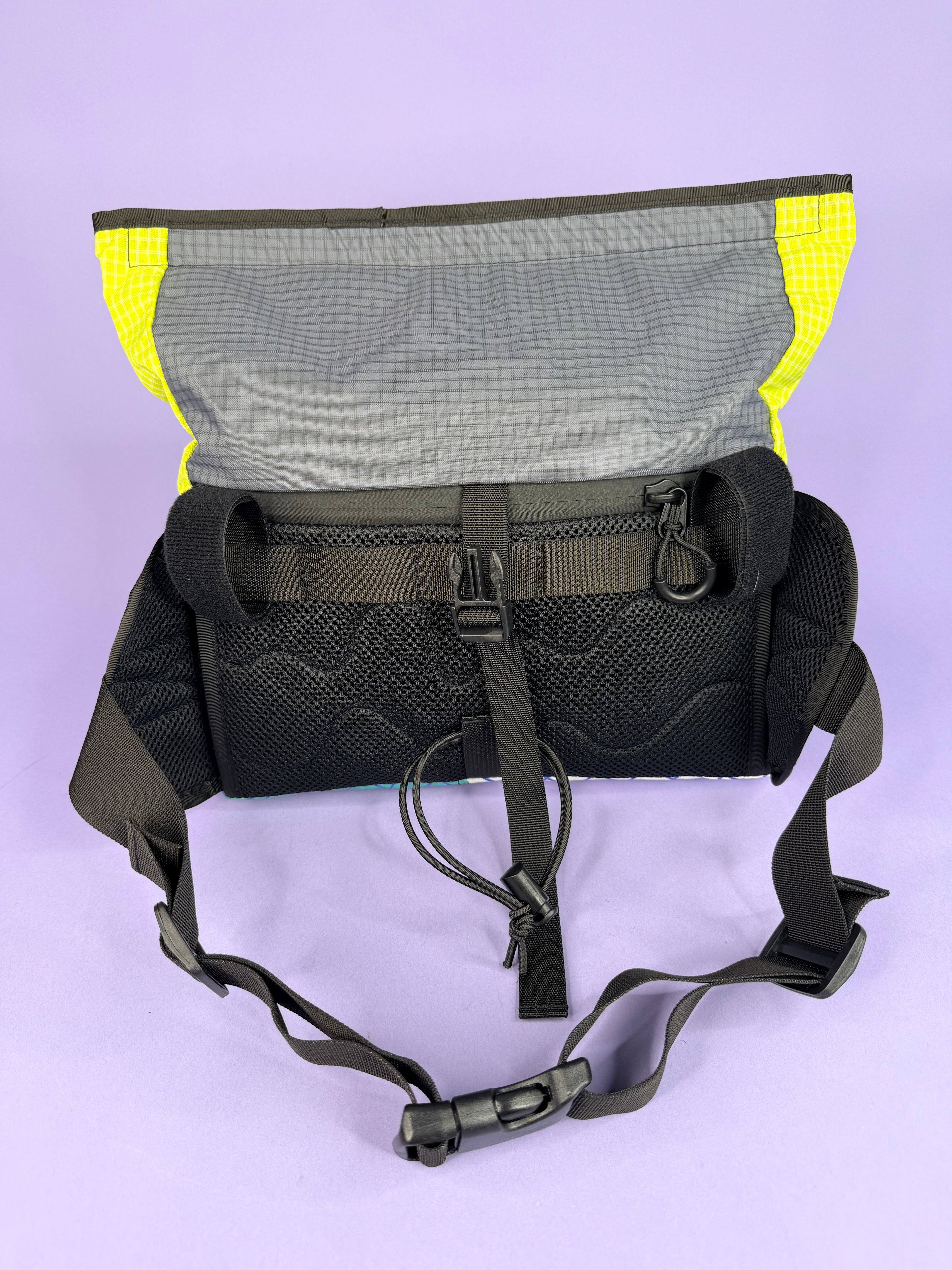 PATCHWORK FANNY PACK / HANDLEBAR BAGS (all colors)