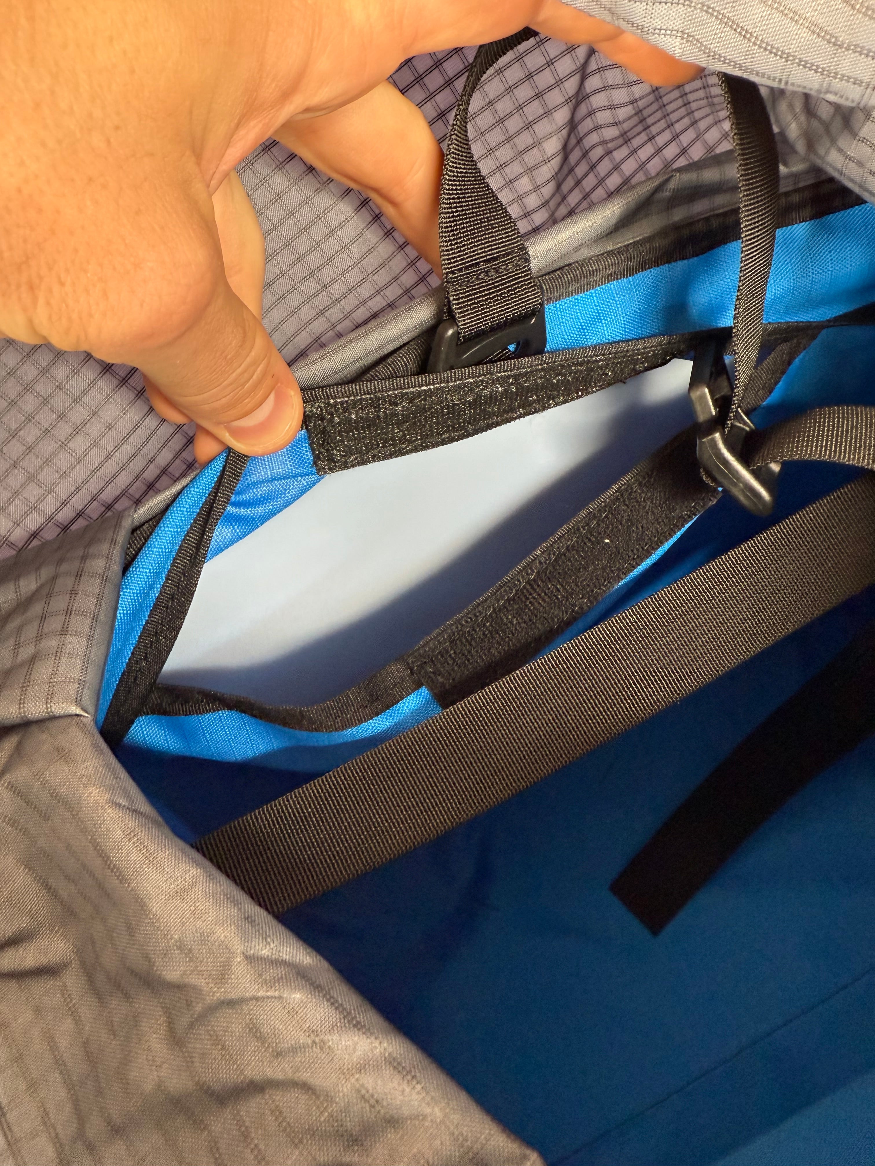 Blue/Green Backpack Pannier