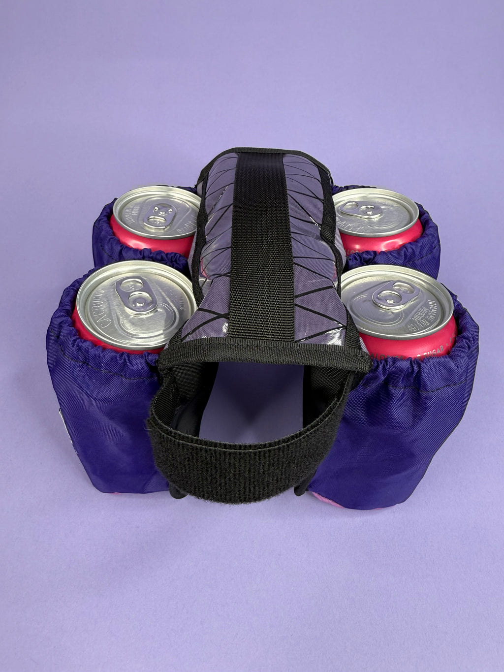 PURPLE 4-Pack Beverage Carrier