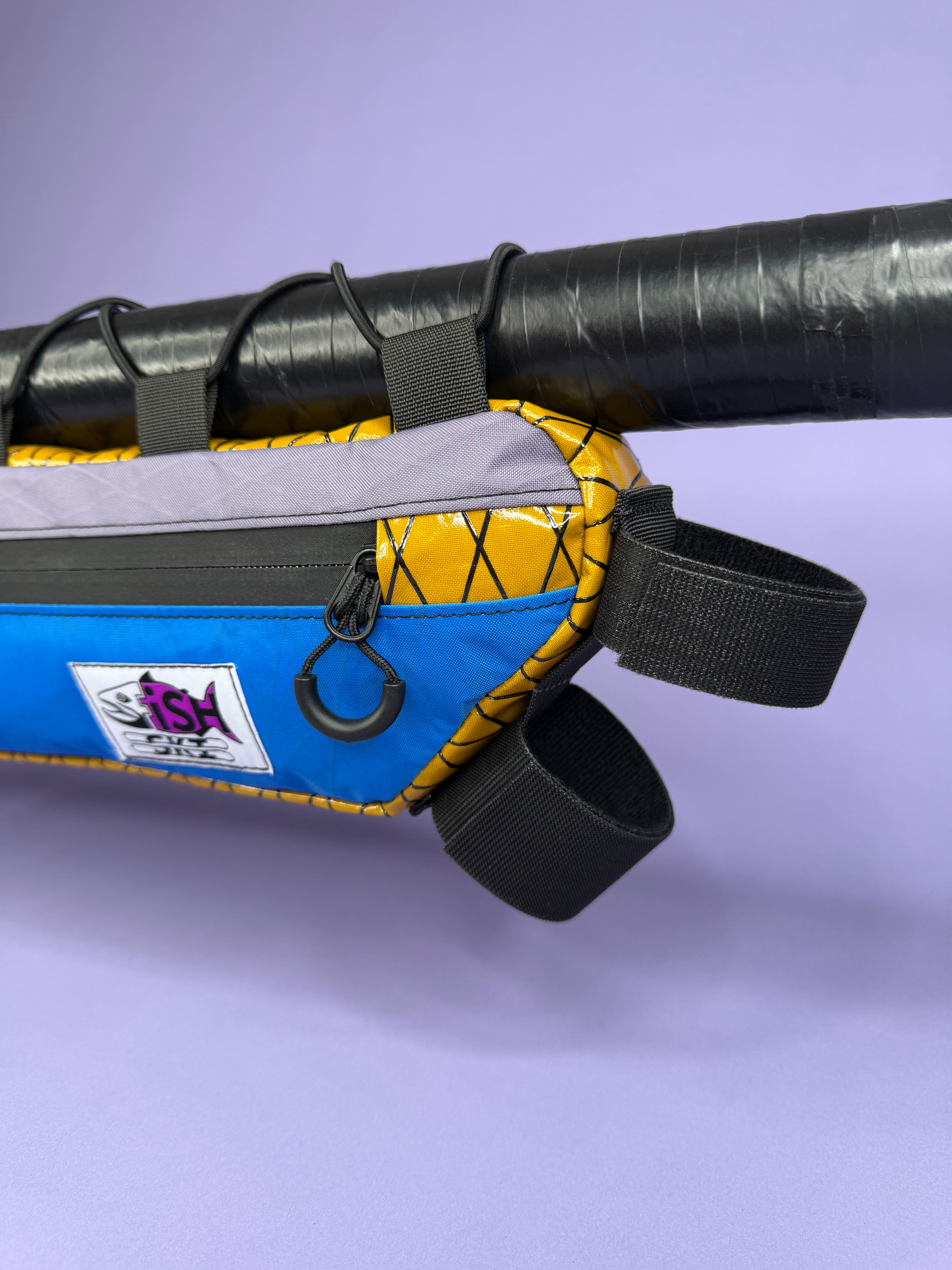 Purple/Blue Half Frame Bag