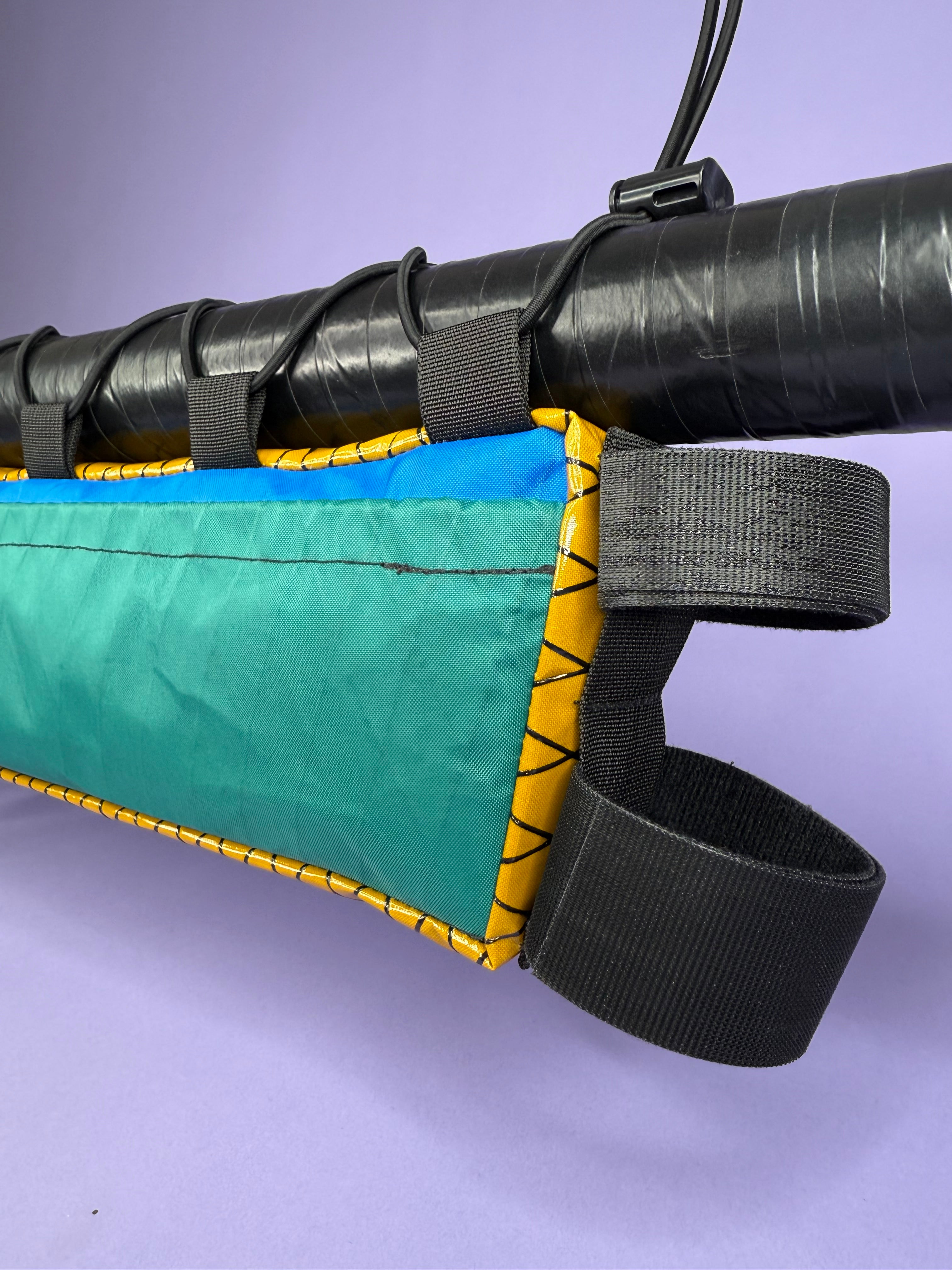 Purple/Blue Half Frame Bag