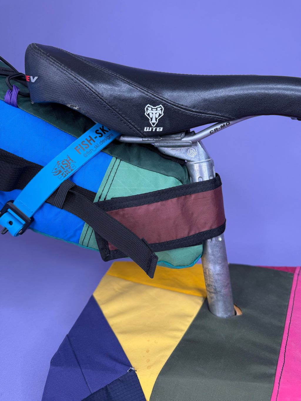 Blue/Green Saddlebag