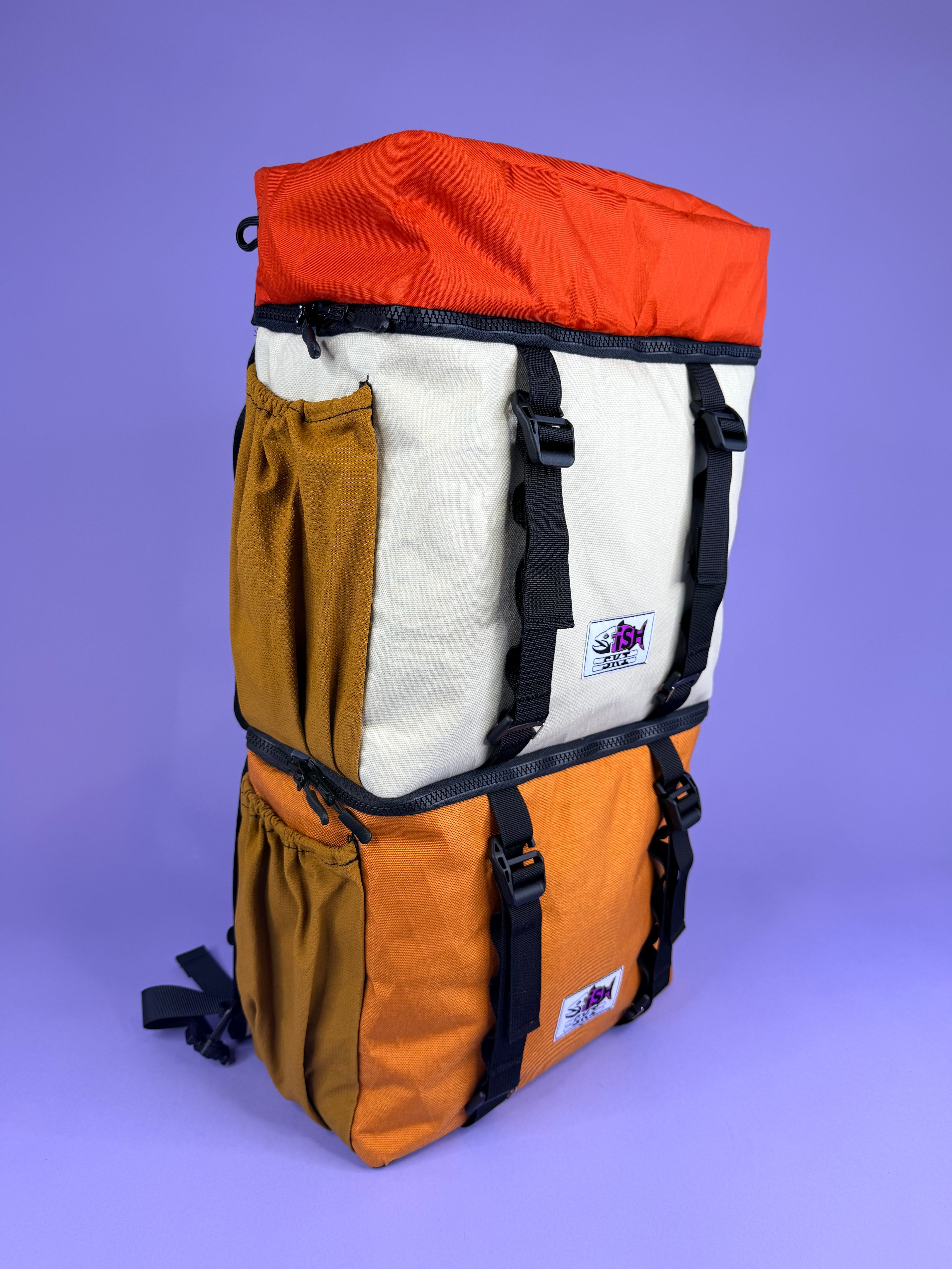 Marigold/Tan Backpack Pannier