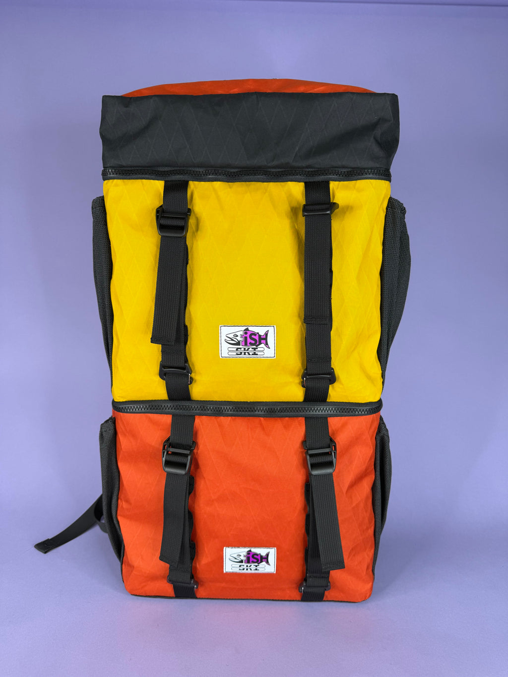 Goldenrod/Cayenne Backpack Pannier