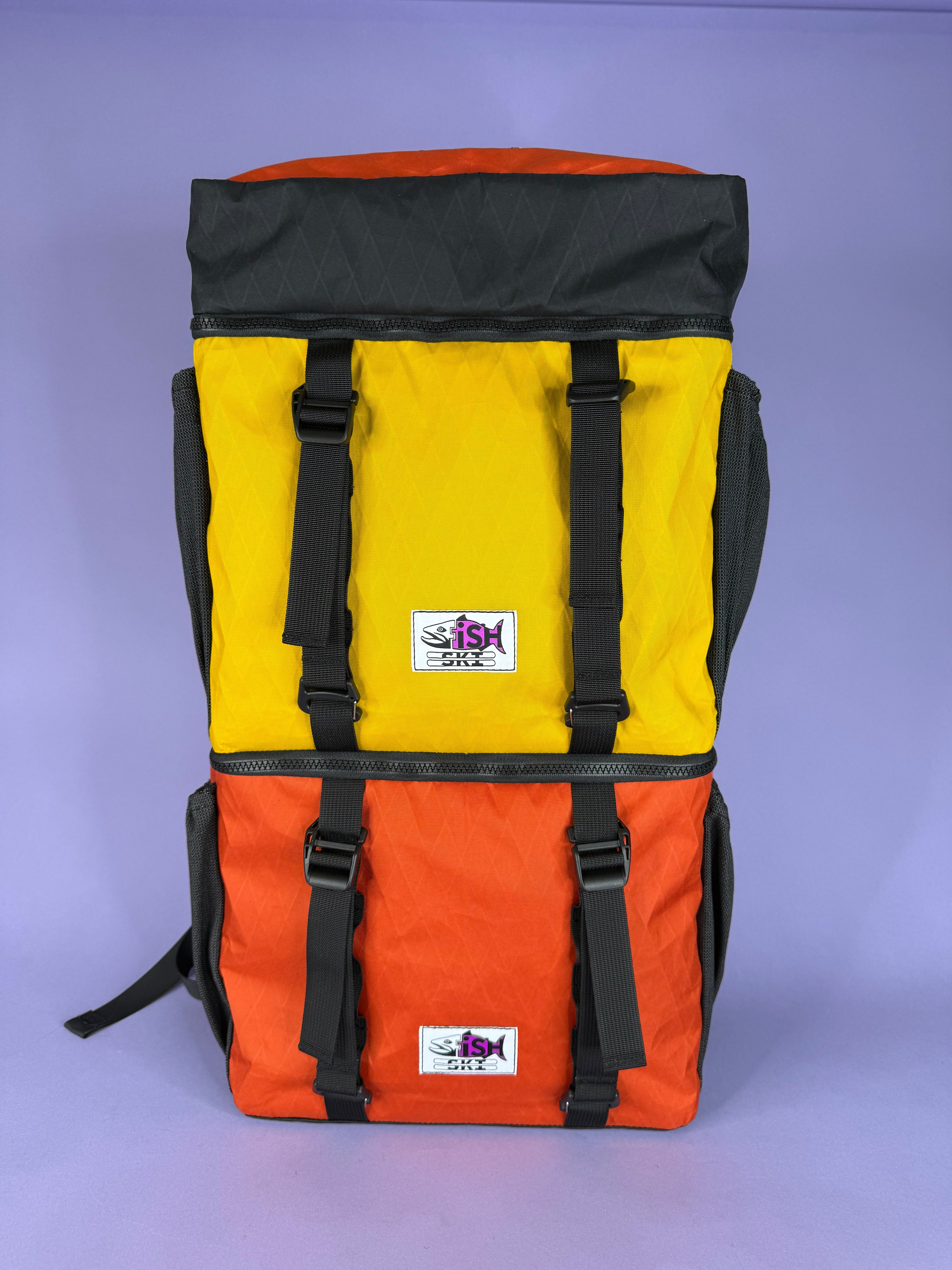 Goldenrod/Cayenne Backpack Pannier