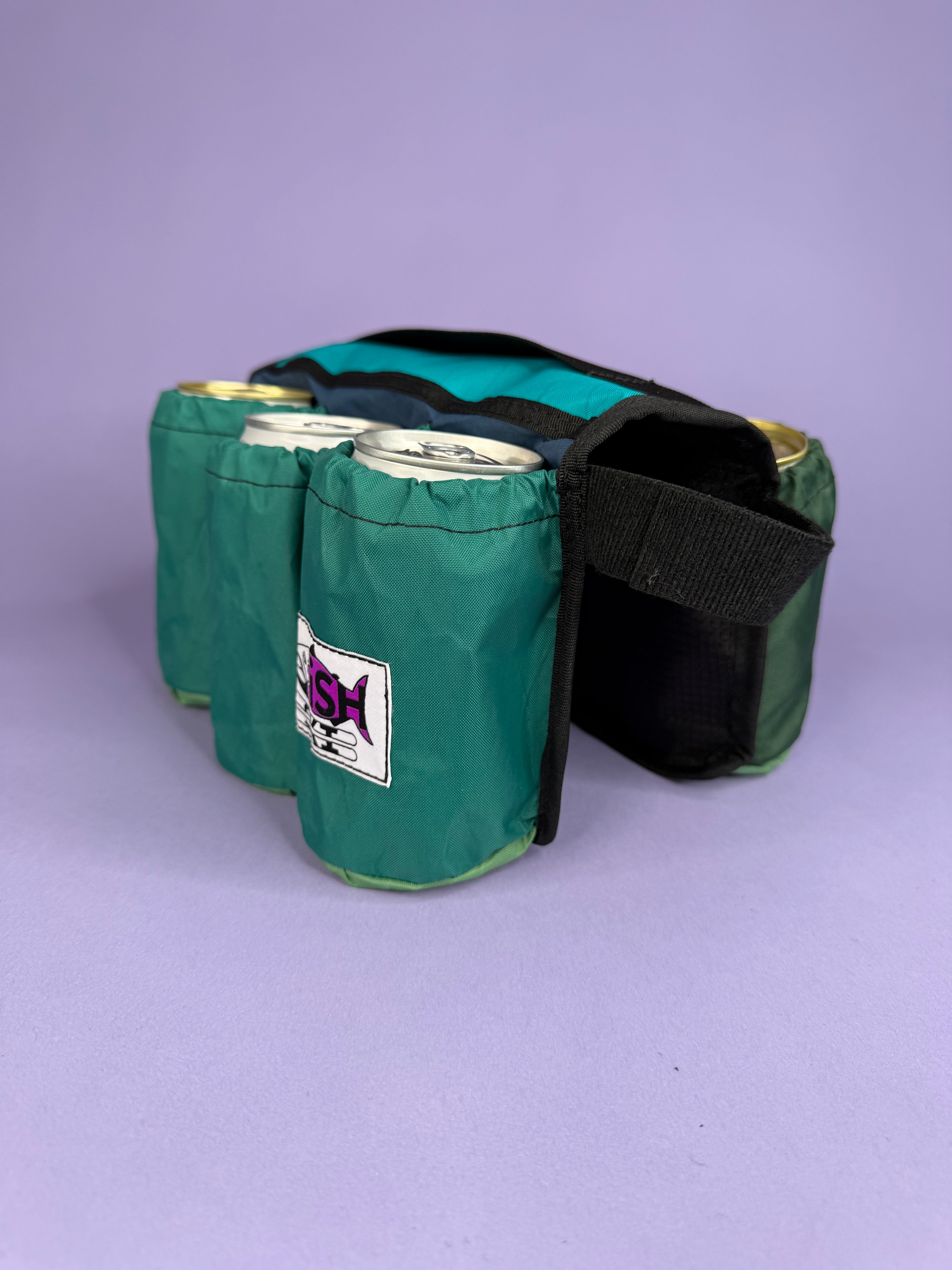 Green/Green 6-Pack Beverage Carrier