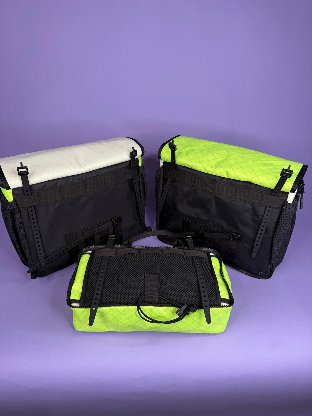 Seafoam/High-Vis Backpack Pannier