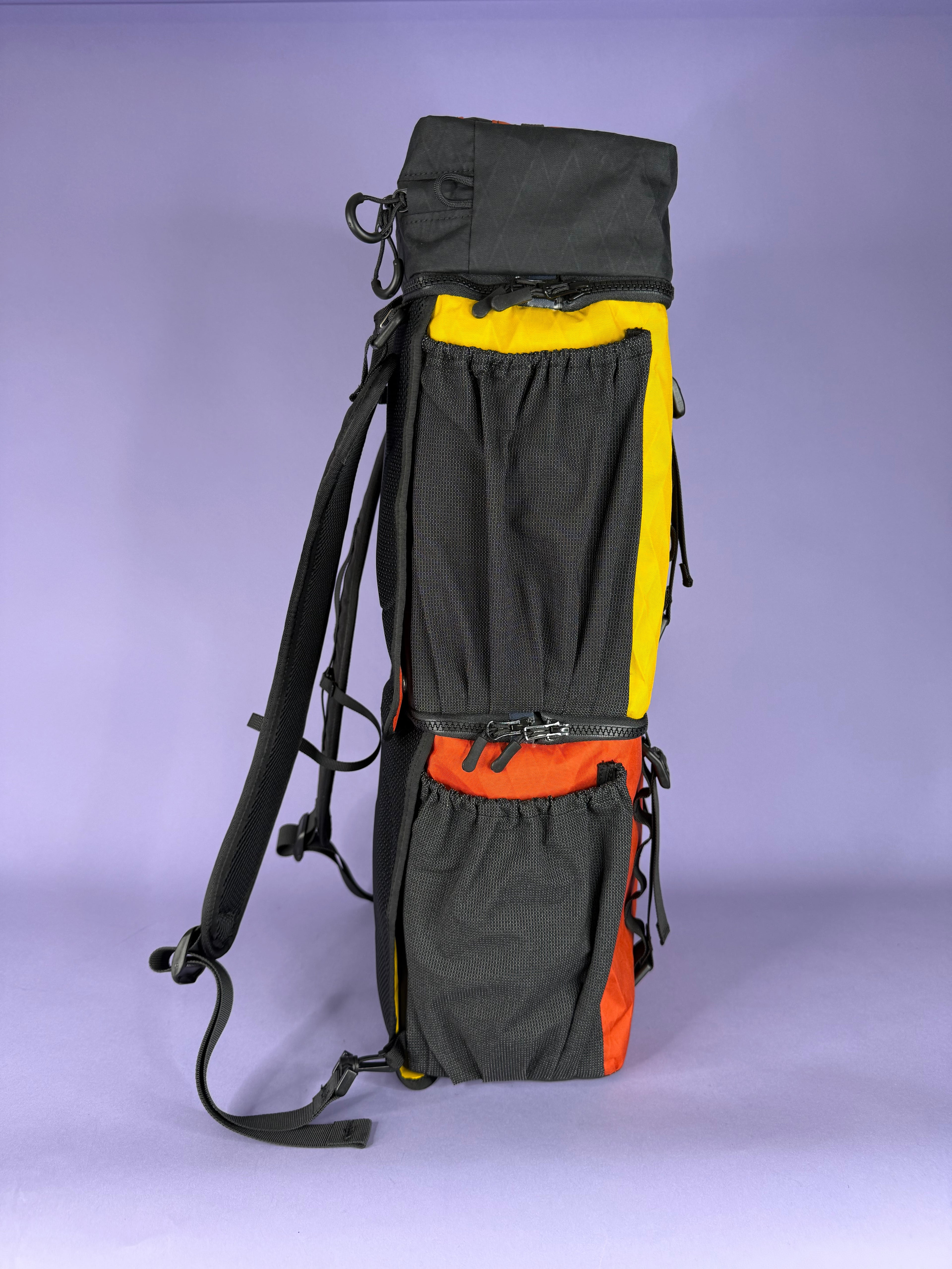 Goldenrod/Cayenne Backpack Pannier