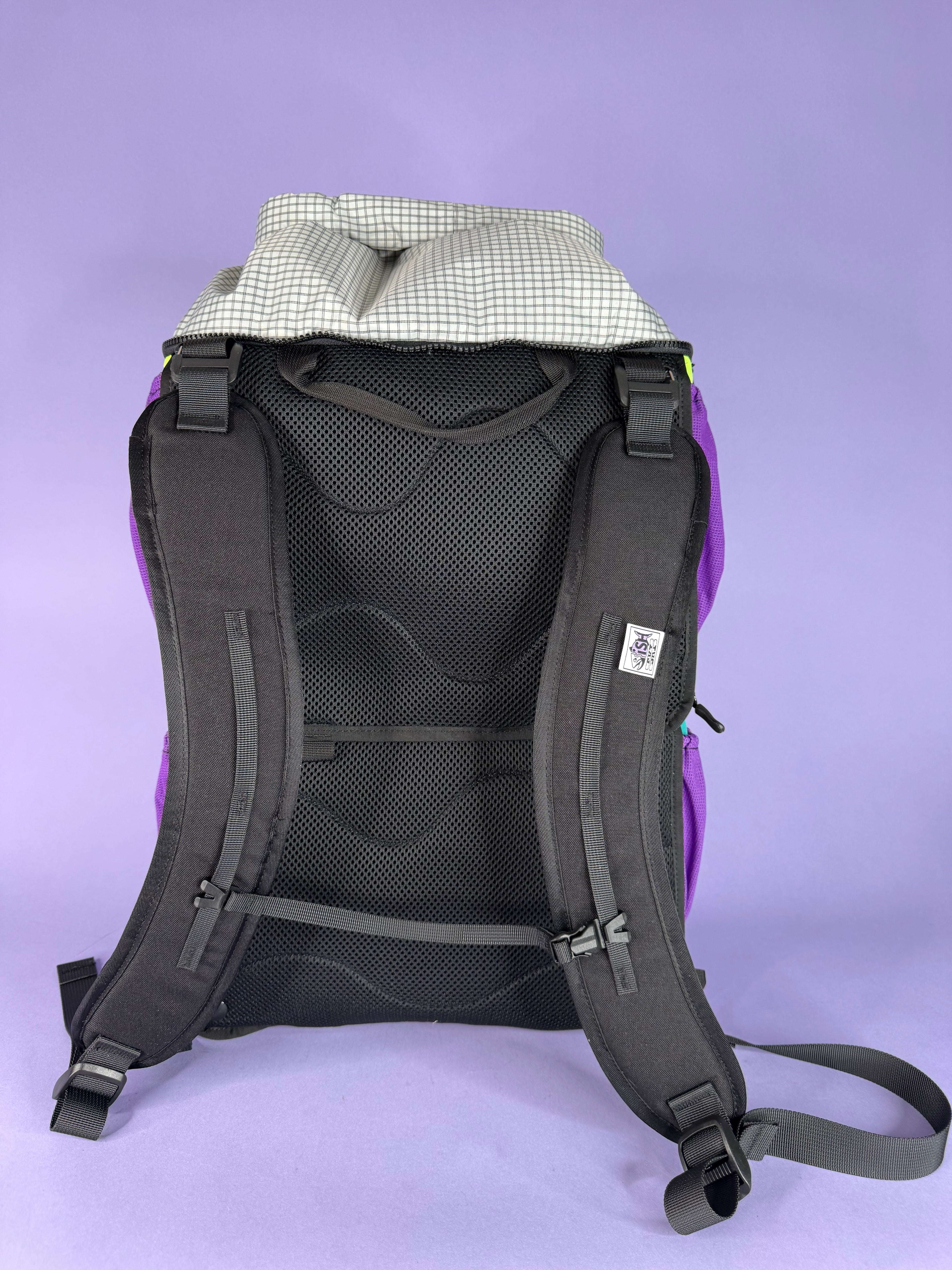 Teal/High-Vis Backpack Pannier