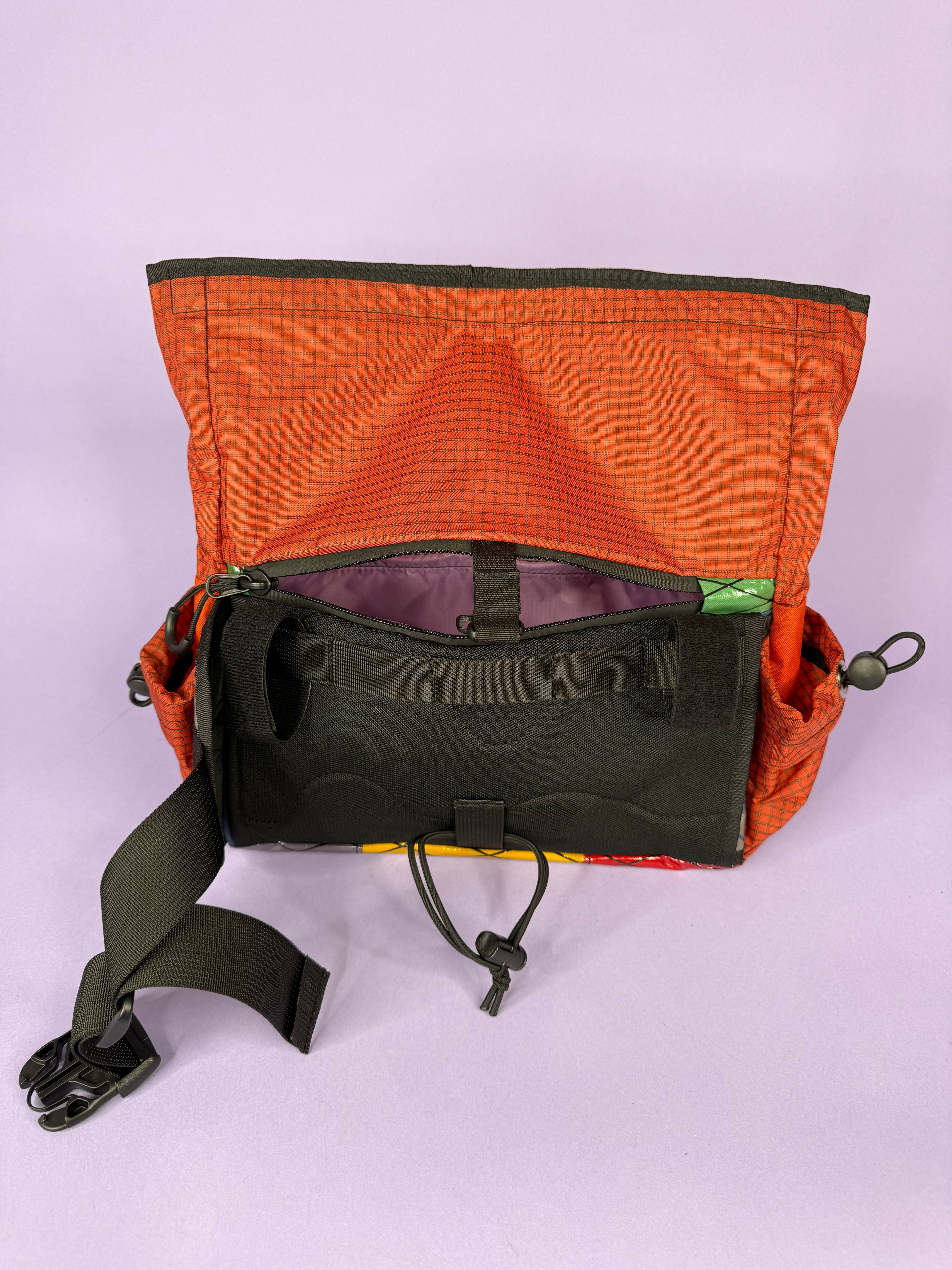 PATCHWORK FANNY PACK / HANDLEBAR BAGS (all colors)