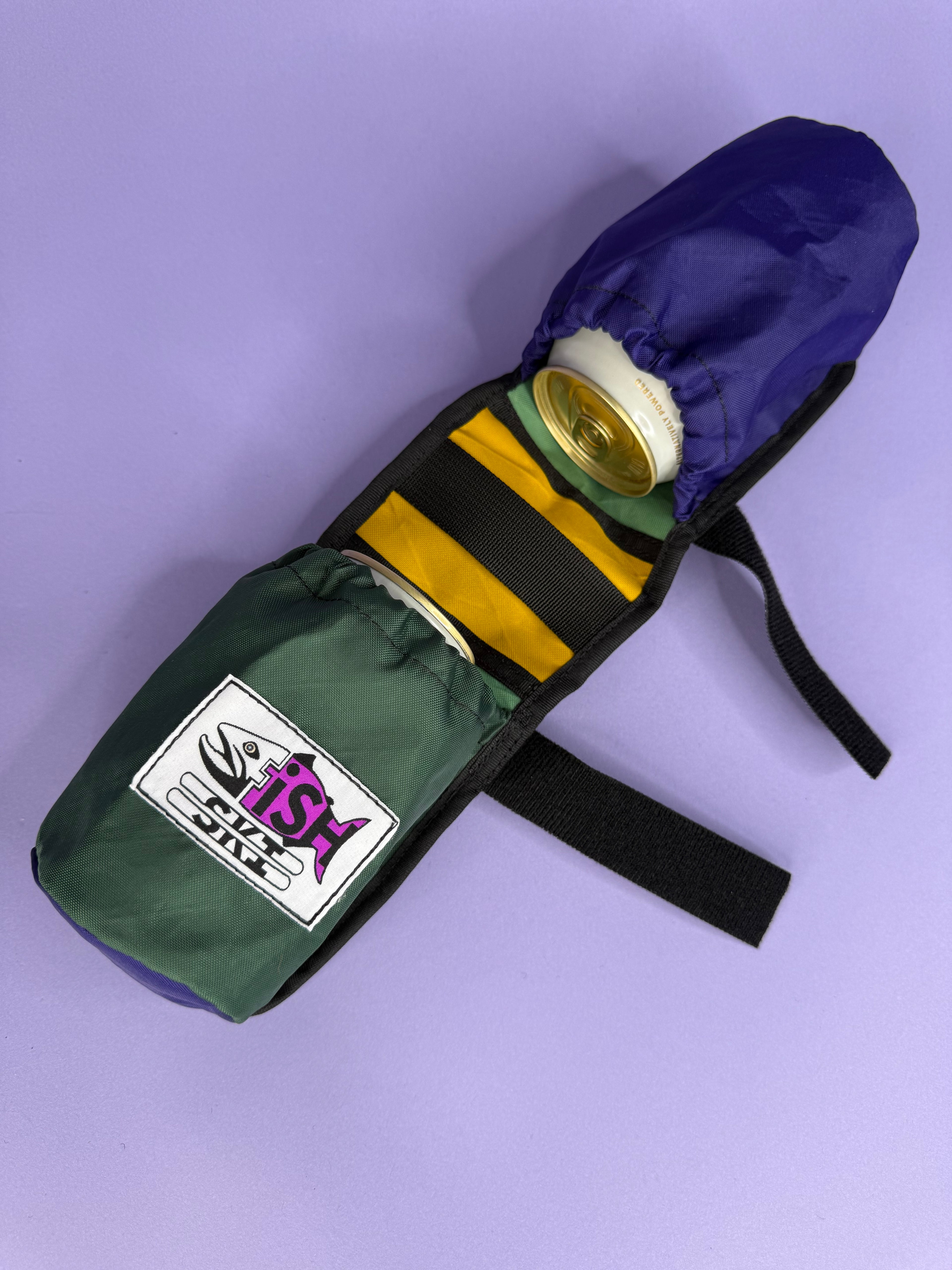 Green/Purple 2-Pack Beverage Carrier