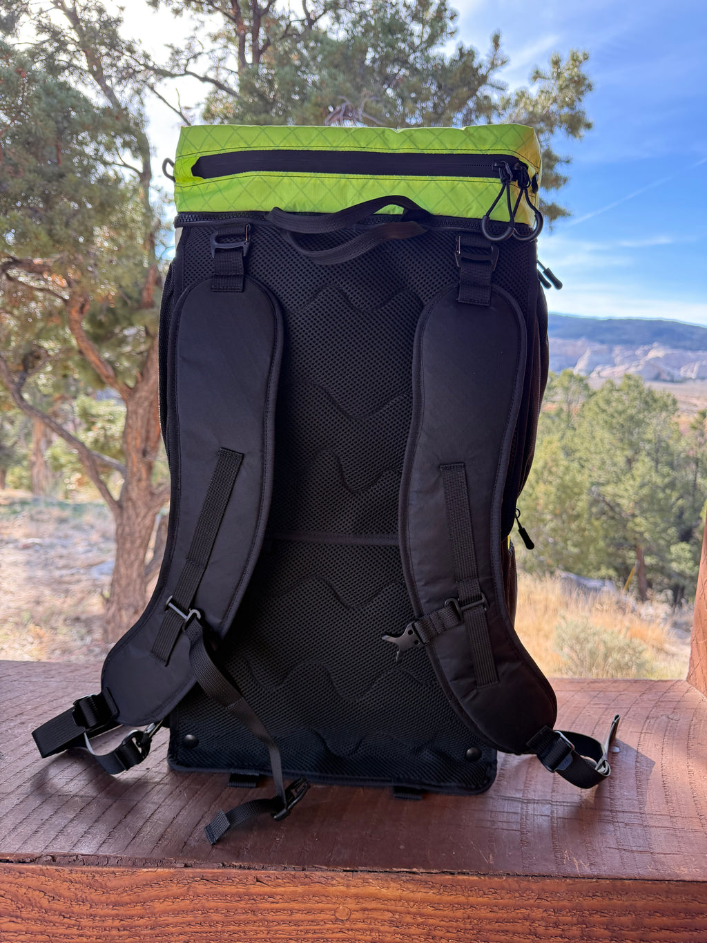 Seafoam/High-Vis Backpack Pannier