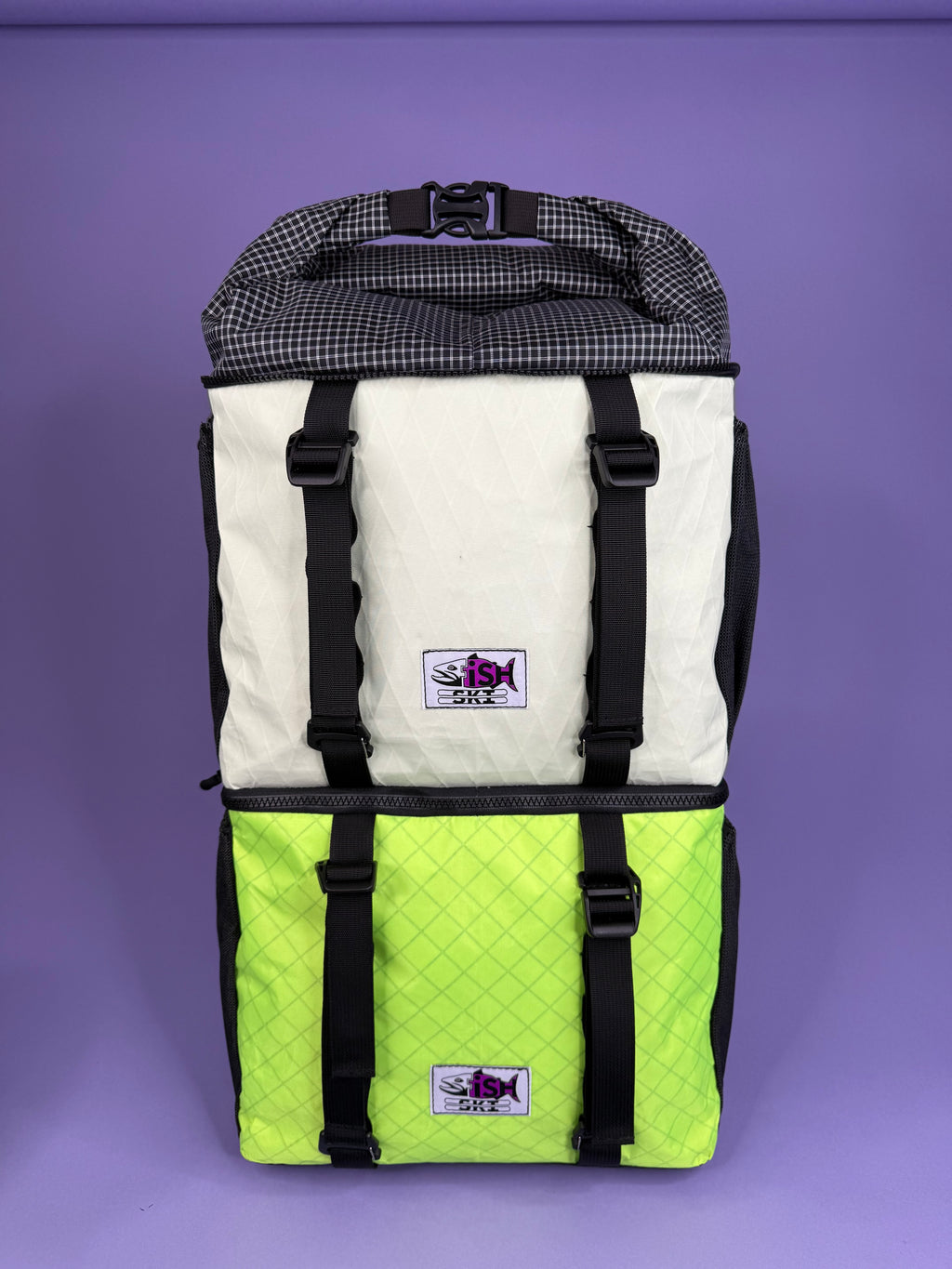 Seafoam/High-Vis Backpack Pannier