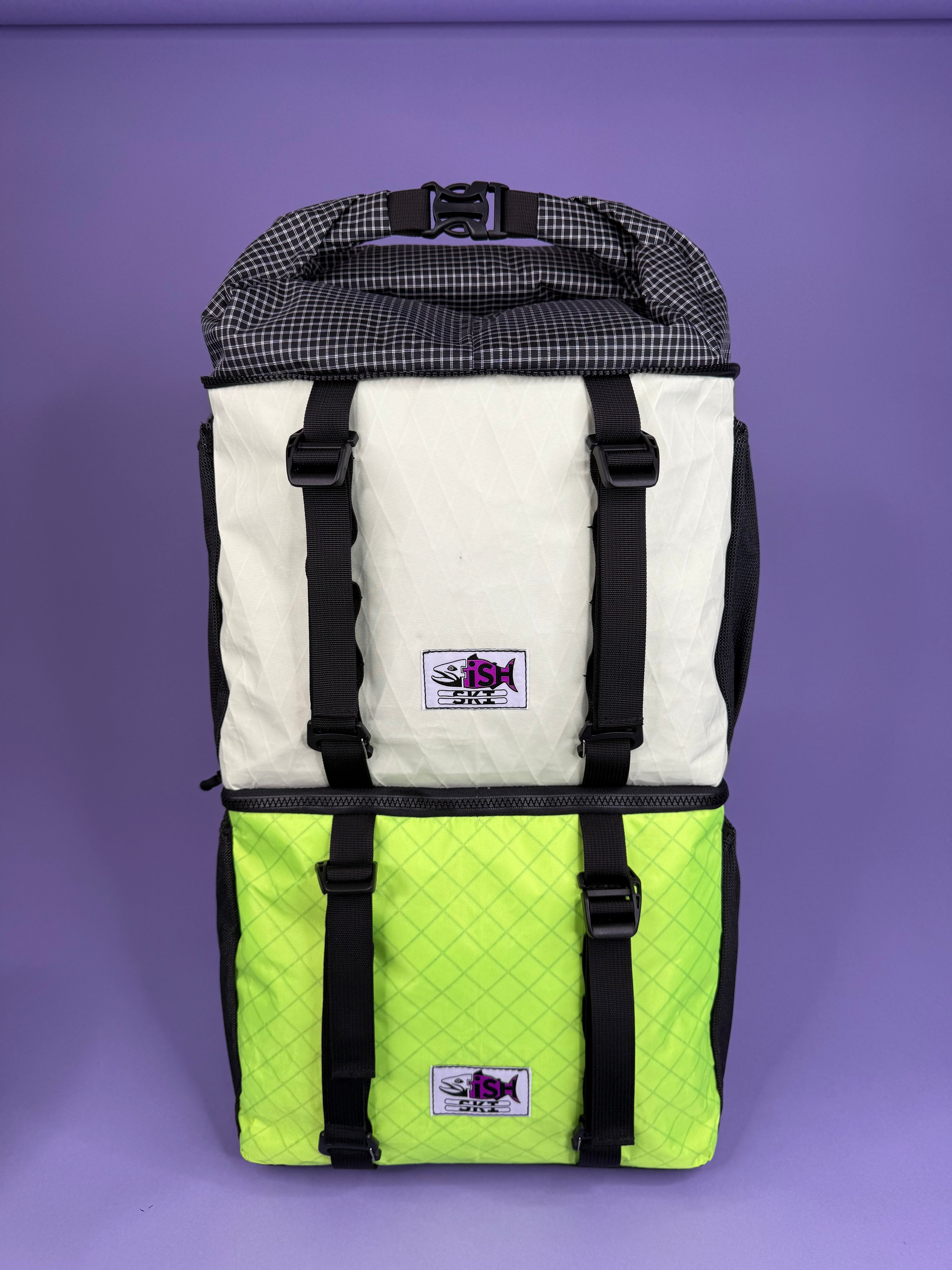 Seafoam/High-Vis Backpack Pannier