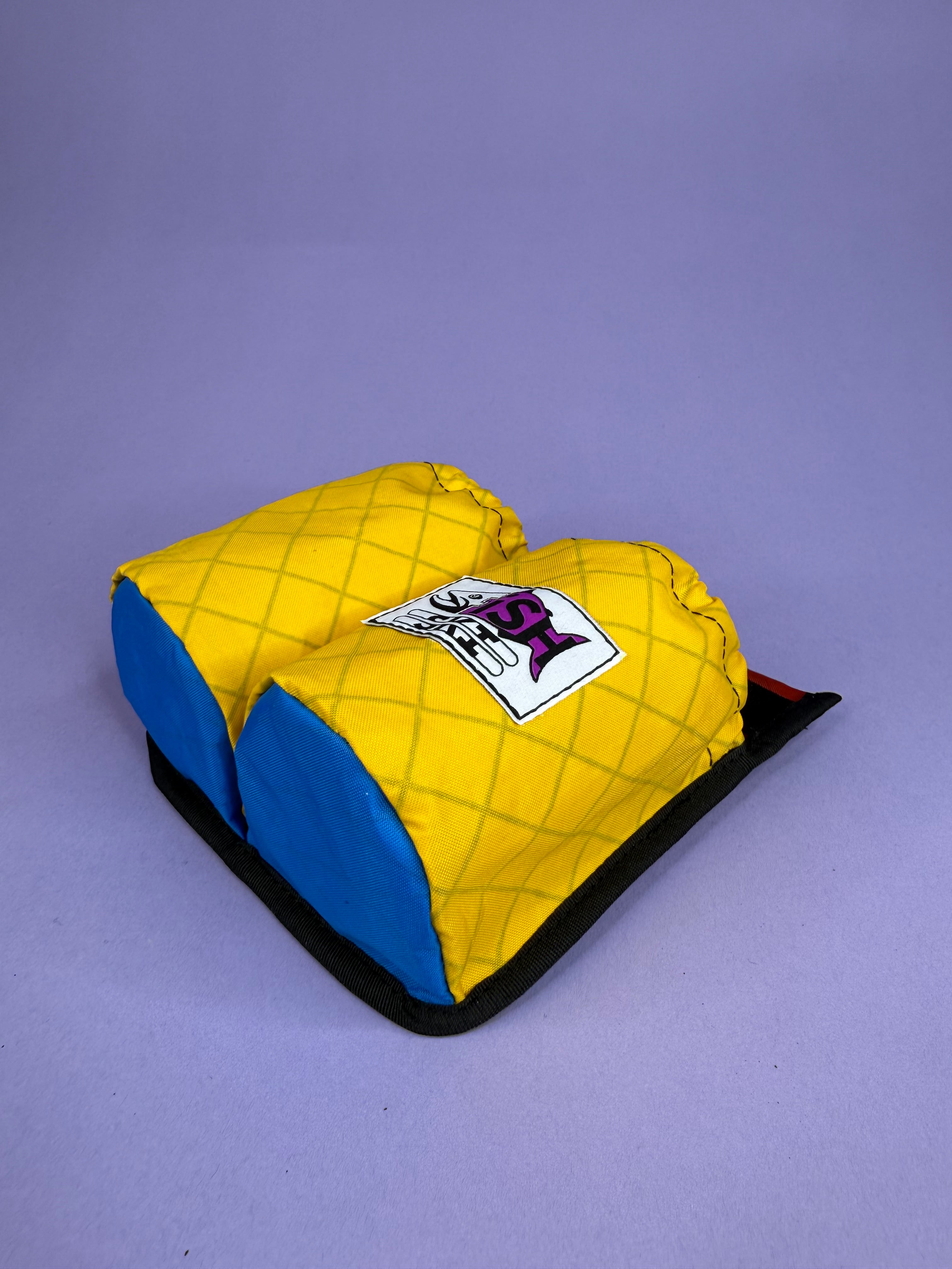 Yellow/Blue Bootleg Bevvy Carrier