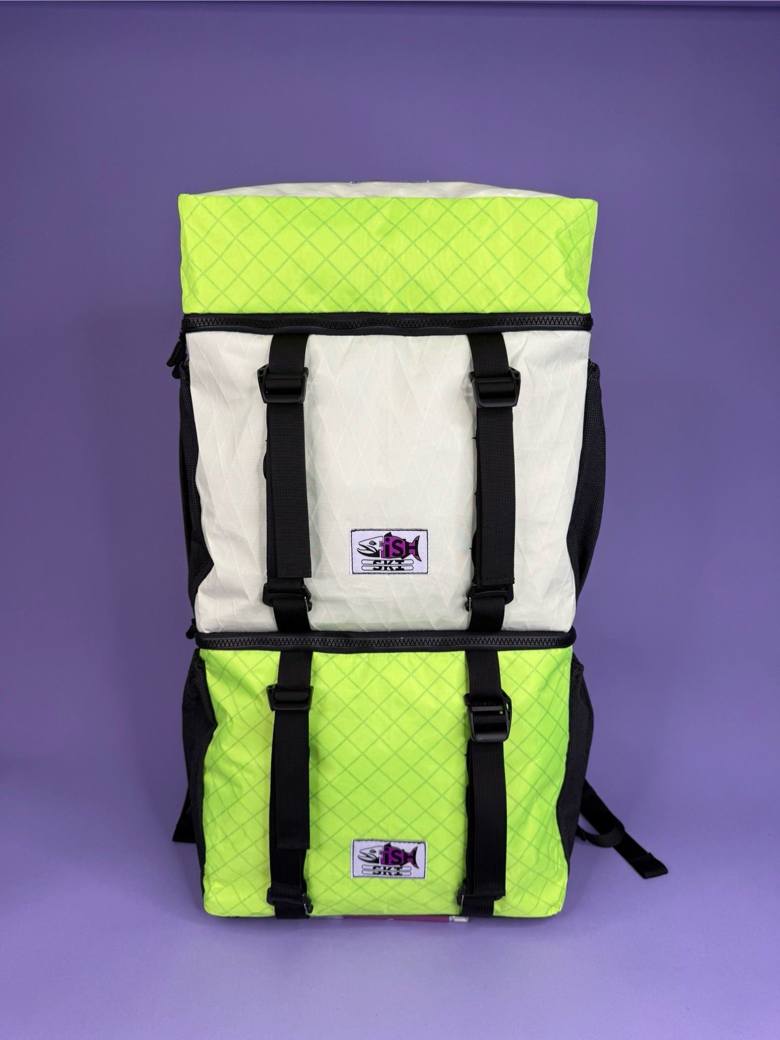 Seafoam/High-Vis Backpack Pannier