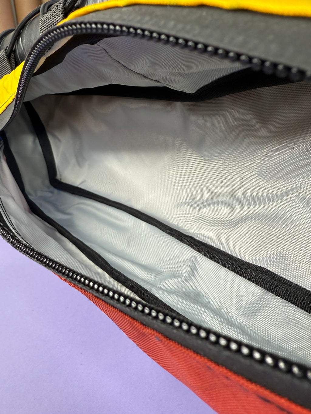 Yellow/Brick Half Frame Bag