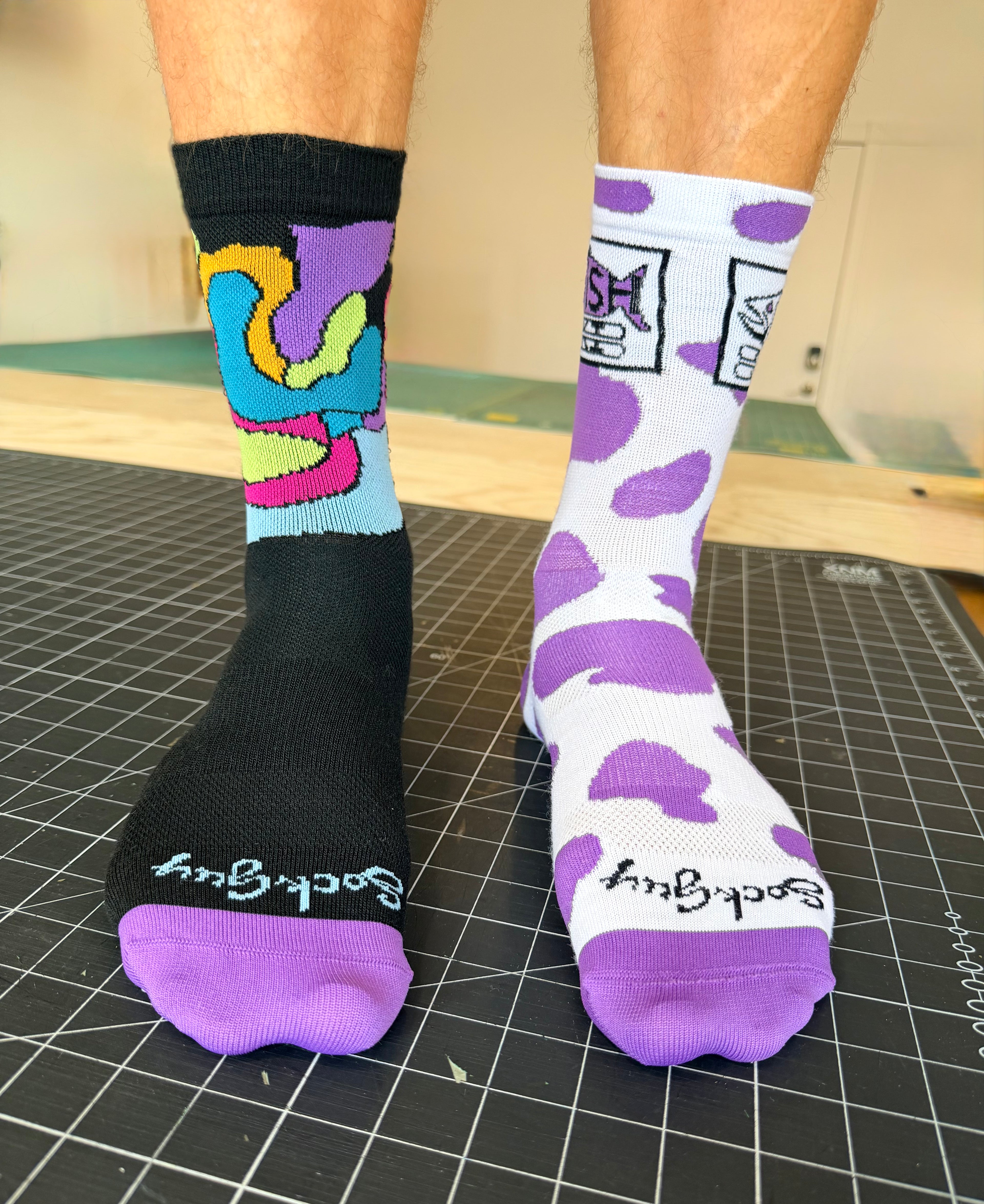 Fish-Ski Socks